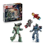 لگو مارول مرد آهنی و ماشین جنگی در برابر پهپادهای همر (76320)