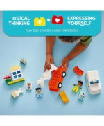 لگو دوبلو LEGO DUPLO 10447 آمبولانس و راننده آموزشی - Image 2