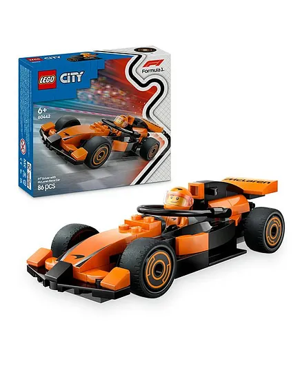 d6703ae72cf43a.webp لگو سیتی ماشین مسابقه فرمول یک مکلارن - Image 1