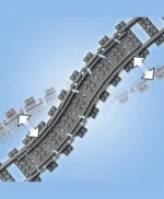 ست ریل قطار لگو سیتی مدل 60205 - Image 3