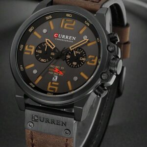 ساعت مچی کورنوگراف‌دار Curren: طراحی اسپرت با دقت کوارتز