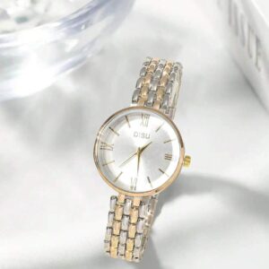 ساعت مچی زنانه کوارتز با طراحی کلاسیک و مینیمال