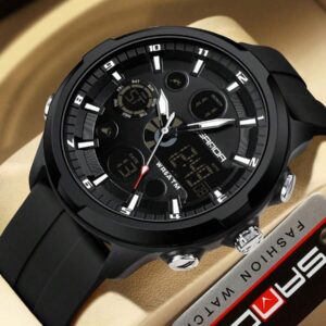 ساعت مردانه نظامی SANDA: ضد آب و چندکاره
