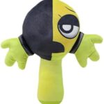 عروسک نرم ترسناک کارتونی Sprunki مدل سبز – کوسن کلکسیونی مناسب هدیه تولد و کریسمس