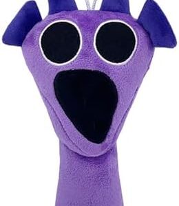 عروسک Sprunki مدل Durple B ارتفاع 20 سانتی‌متر – تم ترسناک با کوسن‌های موزیکال Wenda و Gray