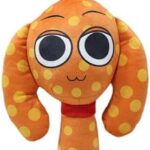 عروسک اسپرانکی دال مدل Sprunki Dog – بالش عروسکی نرم با تم ترسناک کارتونی