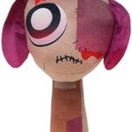 عروسک بالش ترسناک نرم Sprunki مدل Bread Dog B – کلکسیونی و مناسب هدیه