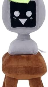 عروسک Sprunki مدل Mr.fun Computer ارتفاع 20 سانتی‌متر – تم ترسناک و موزیکال، مناسب هدیه