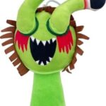 عروسک Sprunki مدل Vineria B سایز 7.87 اینچ به همراه بالش‌های Sprunky Wenda و Gray