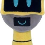 عروسک Sprunki مدل Fun Bot سایز 7.87 اینچ همراه بالشتک‌های Wenda و Gray – تم ترسناک موزیکال