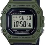 ساعت مچی دیجیتال مردانه کاسیو مدل W-218H-3AVDF با بند رزین ضدآب