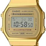 ساعت مچی یونی‌سکس کاسیو مدل A168WG-9WDF رنگ شامپاین گلد