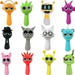 ست 12 عددی کوسن پولیشی شخصیت‌های Sprunki