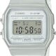 ساعت دیجیتال کاسیو مدل F91WS-7DF بند رزین شفاف نقره‌ای
