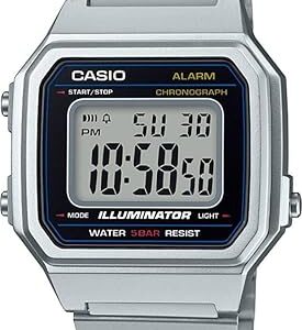 ساعت مردانه کاسیو مدل Classic B650WD-1A بدنه و بند استیل نقره‌ای