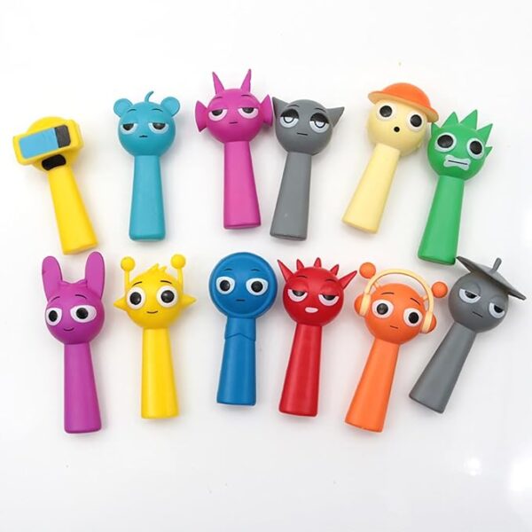 مجموعه فیگور اکشن اسپرانکی Sprunki — اسباب‌بازی خلاقانه و سرگرم‌کننده برای کودکان؛ باکیفیت، آموزشی و درگیرکننده - Image 4