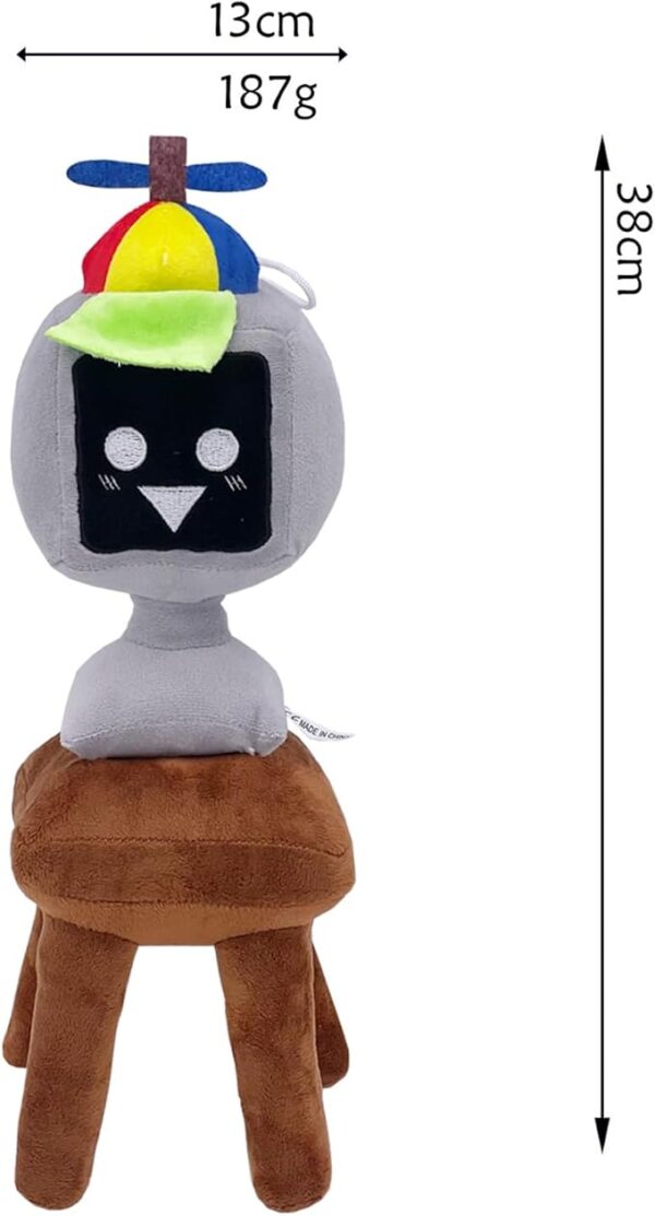 عروسک Sprunki مدل Mr.fun Computer ارتفاع 20 سانتی‌متر – تم ترسناک و موزیکال، مناسب هدیه - Image 2