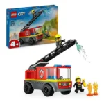لگو LEGO City کامیون آتش‌نشانی نردبانی – کد 60280