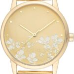 ساعت مچی زنانه ناین وست مدل Bracelet Watch طلایی با بند مش