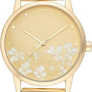 ساعت مچی زنانه ناین وست مدل Bracelet Watch طلایی با بند مش