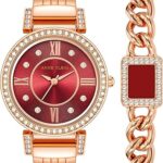 ساعت مچی زنانه آن کلین مدل AK2928BRST کوارتز بند استیل رزگلد