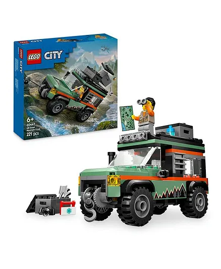 db7a8aed7bd38a.webp لگو سیتی 4x4 آفرود – ماجراجویی کوهستان (60387)