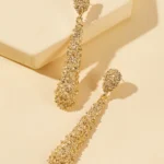 گوشواره فشن مدل Water Droplets — 1 جفت (2 تکه)