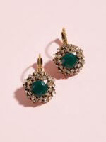 گوشواره میخی Rhinestone — 1 جفت