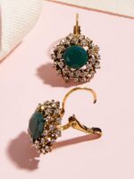 گوشواره میخی Rhinestone — 1 جفت - Image 2