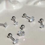 گوشواره میخی Cubic Zirconia Decor — ست 3 تکه