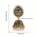 گوشواره آویز وینتیج مدل Teardrop — 1 جفت - Image 4
