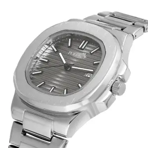 ساعت مردانه Polo Air — قاب مربعی با قفل دوبل و نمایش تاریخ - تصویر 2
