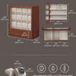 جعبه ساعت 12 تایی SONGMICS