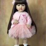 عروسک نوزاد نئو کلاسیک 22 اینچی سیلیکونی کودک واقعی و نرم