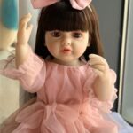 عروسک نوزاد سیلیکونی 22 اینچ نانو کلاسیک - عروسک بازی دخترانه