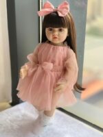 عروسک نوزاد سیلیکونی 22 اینچ نانو کلاسیک - عروسک بازی دخترانه