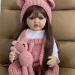 عروسک نوزاد نانو کلاسیک 22 اینچی باتول از سیلیکون نرم