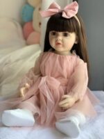 عروسک نوزاد سیلیکونی 22 اینچ نانو کلاسیک - عروسک بازی دخترانه