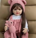 عروسک نوزاد نانو کلاسیک 22 اینچی باتول از سیلیکون نرم