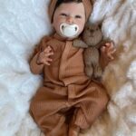 عروسک نوزاد نانو کلاسیک 18 اینچ با بدن نرم و موهای طبیعی