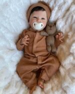 عروسک نوزاد نانو کلاسیک 18 اینچ با بدن نرم و موهای طبیعی