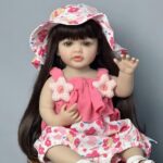 عروسک نوزاد رِبُرن نانو کلاسیک 22 اینچی - عروسک دختر نرم با سیلیکون کامل