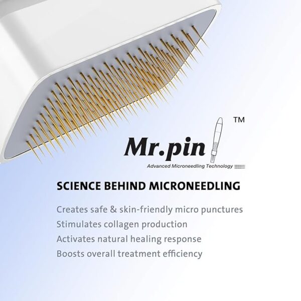 Mr.Pin Original Derma Stamp - قلم میکرونیدلینگ درما استپ برای زیبایی پوست و مو مناسب آقایان و بانوان - Image 4
