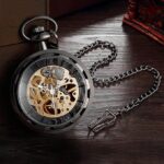ساعت جیبی مکانیکی ویکوروسو مدل Classic Steampunk - Image 5