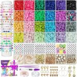 کیت ساخت دستبند با بیش از 6000 مهره سفالی – مجموعه جواهرات DIY