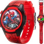 ساعت دیجیتال اسپایدرمن کودکان Accutime با نمایشگر LCD