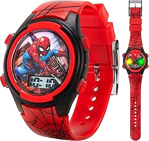 ساعت دیجیتال اسپایدرمن کودکان Accutime با نمایشگر LCD