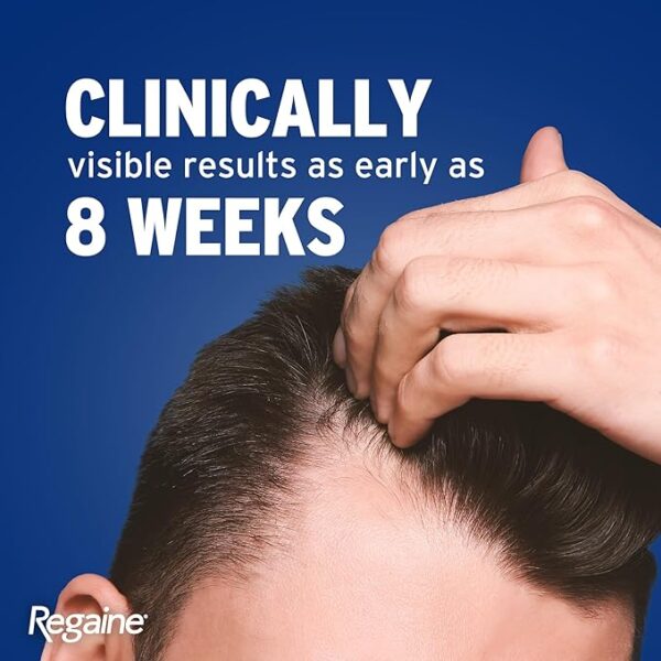 محلول ماینوکسیدیل 5% ریگین برای مردان - 60 میلی لیتر Regaine 5% Minoxidil - Image 5