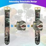 ساعت دیجیتال کودک با الگوی پروجکشن دایناسور - Image 6