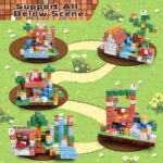 بلاک‌های مغناطیسی 150 تکه ماینکرفت mincraft - اسباب‌بازی‌های ساختنی STEM برای کودکان - Image 4